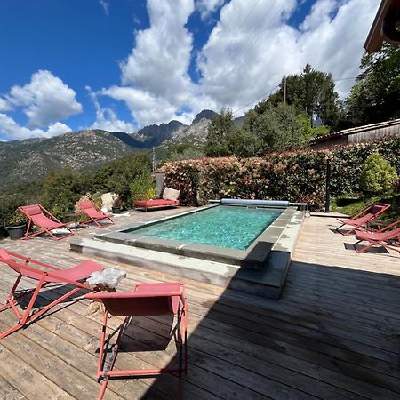 Casa Santa Lucia Panzió Bocognano Kültér fotó