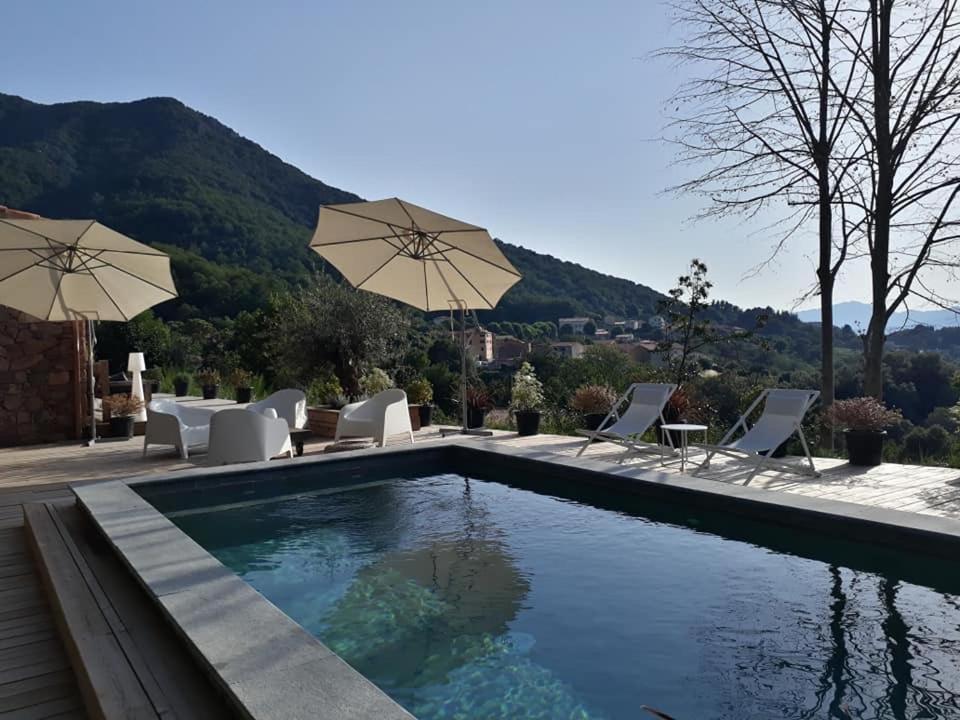 Casa Santa Lucia Panzió Bocognano Kültér fotó